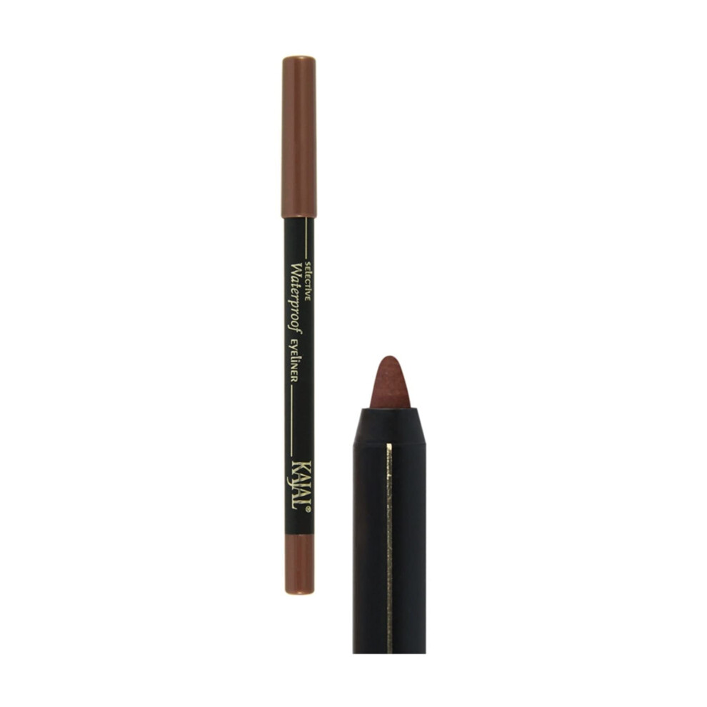 Hazelnut Brown Eyeliner Pencil - Long Lasting & Waterproof - Selective Colour Eyeliner Pencils