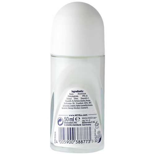 NIVEA Nivea Roll-on Talc Sensation – 50 ml – Pack of 6 1