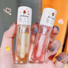 3Pcs Plumping Lip Oil Set,Pakivs Moisturizing Clear Lip Gloss Natural Lip Plumper and Lip Care Serum Honey Lip Care Oil Lip Mask Hydrating & Reduce