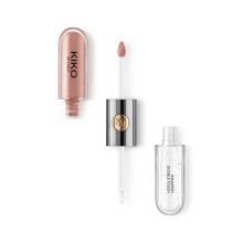 KIKO Milano Unlimited Double Touch 102 Liquid Lipstick With A Bright Finish In A Two-Step Application. Lasts Up To 12 Hours. No-Transfer Base Co