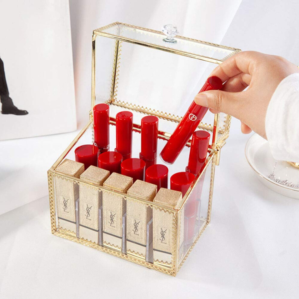 lip-gloss-organiser-glass-lipstick-holder-15-slots-space-organization-container-storage-for-tall-lip-gloss-lipstick-products