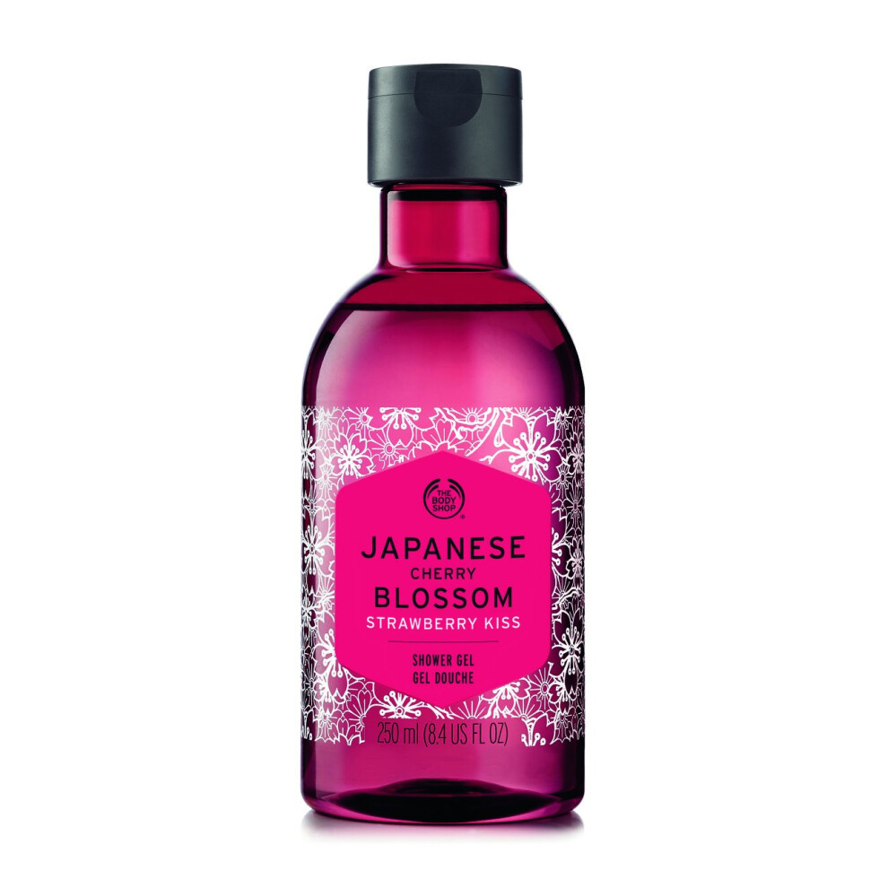 Japanese Cherry Blossom Strawberry Kiss Shower Gel 250ml