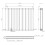 (White, 600 x 760mm - Double) Flat Panel Radiators Horizontal Vertical Heater 6