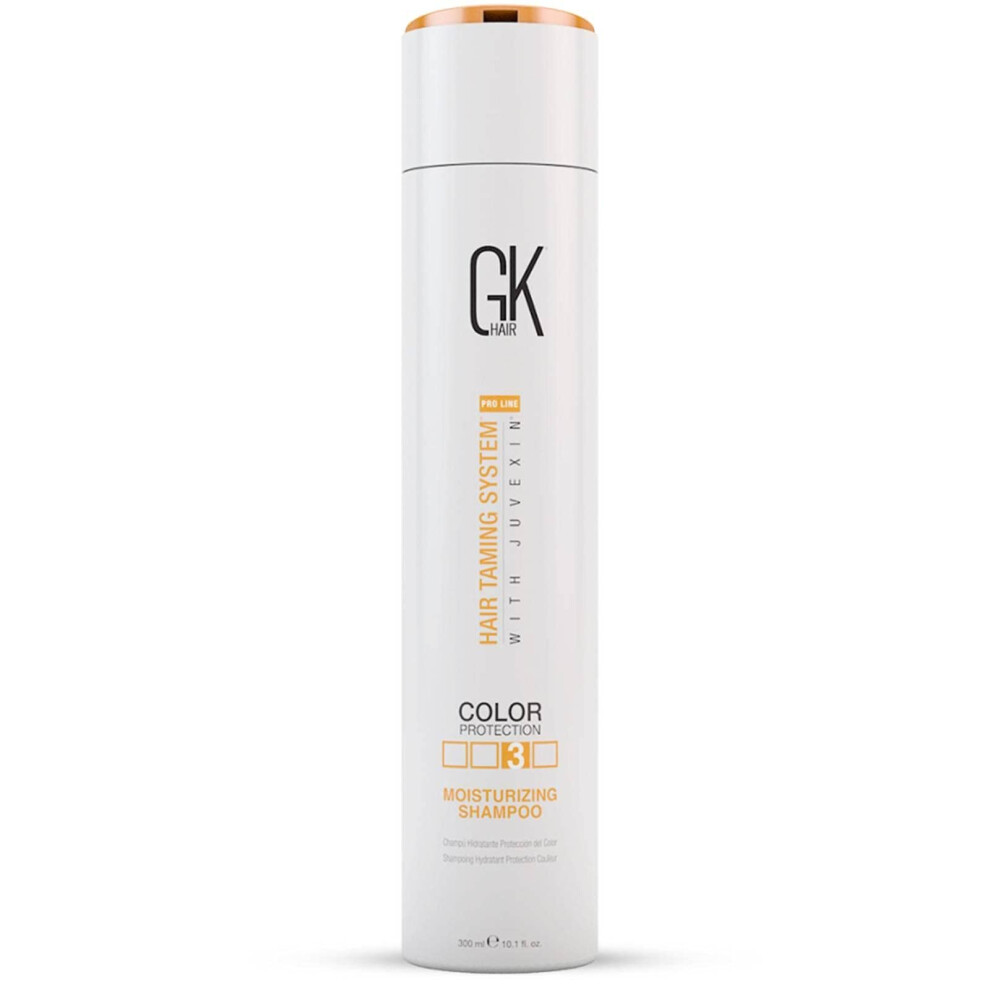 Global Keratin Moisturizing Shampoo 300ml for Color Treated Helps in Maintaining a Hair Treatment Dry Damaged Curly Frizzy Hair Paraben Sulfate Free