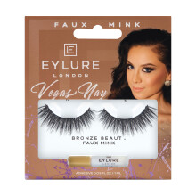 Eylure Vegas Nay Ciglia Finte Bronze Beauty, Riutilizzabili, Colla Inclusa, 1 Paio, Senza Crudeltà