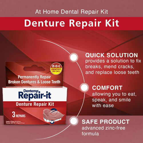Denture Repair-It Kit 1
