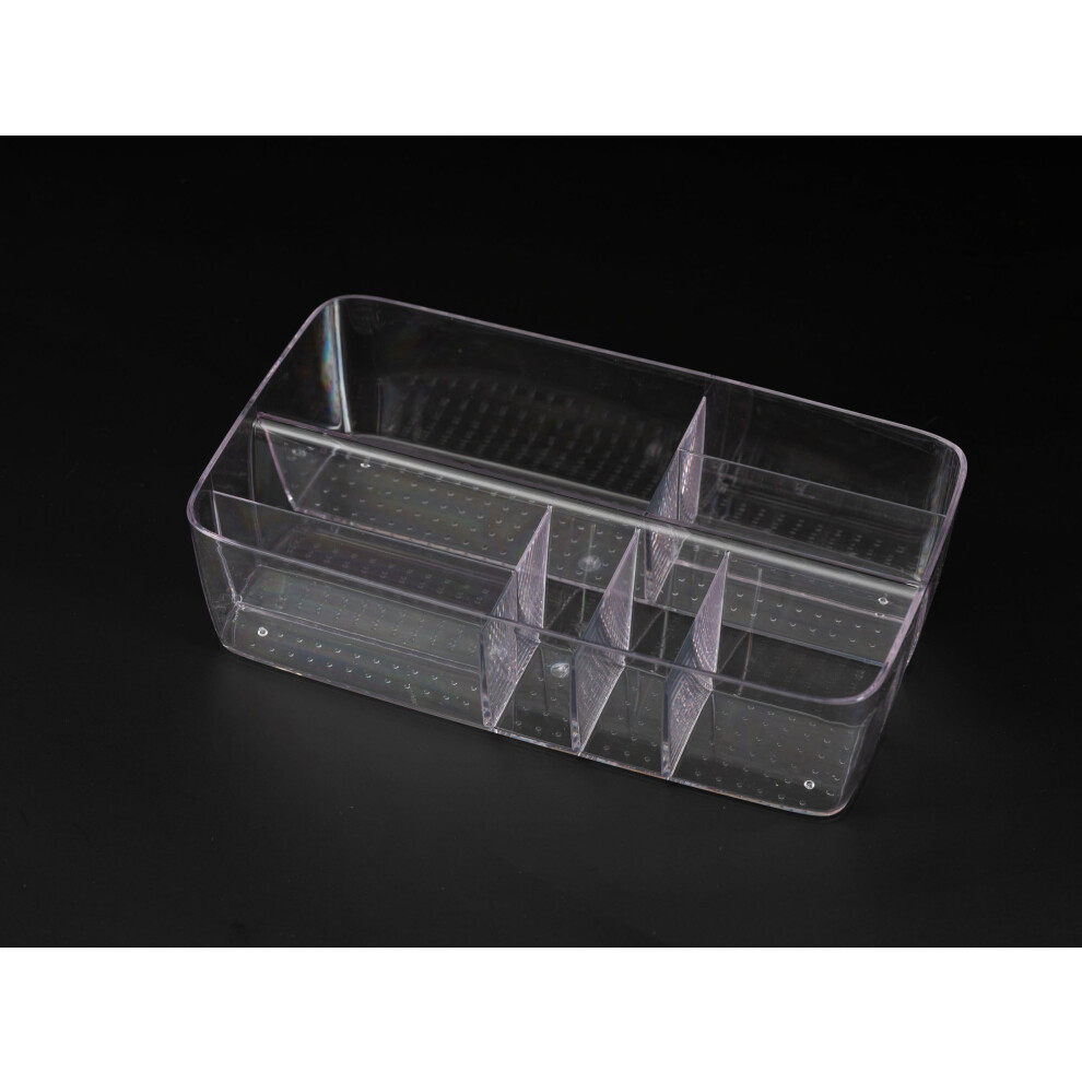 large-2-pull-out-drawer-stackable-organiser-clear-acrylic-make-up-cosmetic-storage-organiser-box--clear-acrylic