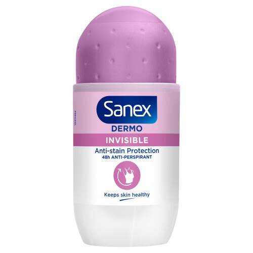Sanex Sanex Dermo Invisible Roll-On Deodorant 50ml