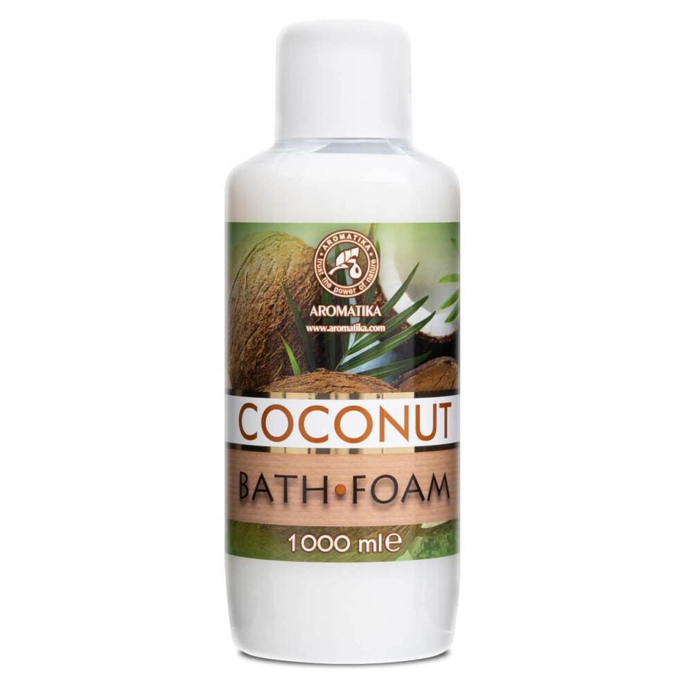 Aromatika Trust The Power Of Nature Bath Foam Coconut 1000Ml - Body Care - Beauty - Bathing - Wellness - Exotic Scent - Relax - Aromatherapy - Spa - Bubble Baths