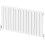 (White, 600 x 1216mm - Double) Flat Panel Radiators Horizontal Vertical Heater 5