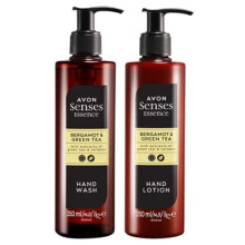New Larger Size - Avon Senses Essence Bergamot & Green Tea Hand Care Set - Sold By Ultimate Things