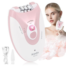 Epilator for Women, Facial Epilator 2 Speed Setting Hair Remover Rechargeable Mini Epilator with 36 Tweezers and LED Light Cordless Lady Shaver Hair