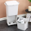 Classify Household Dustbin Kitchen Double Layers 5