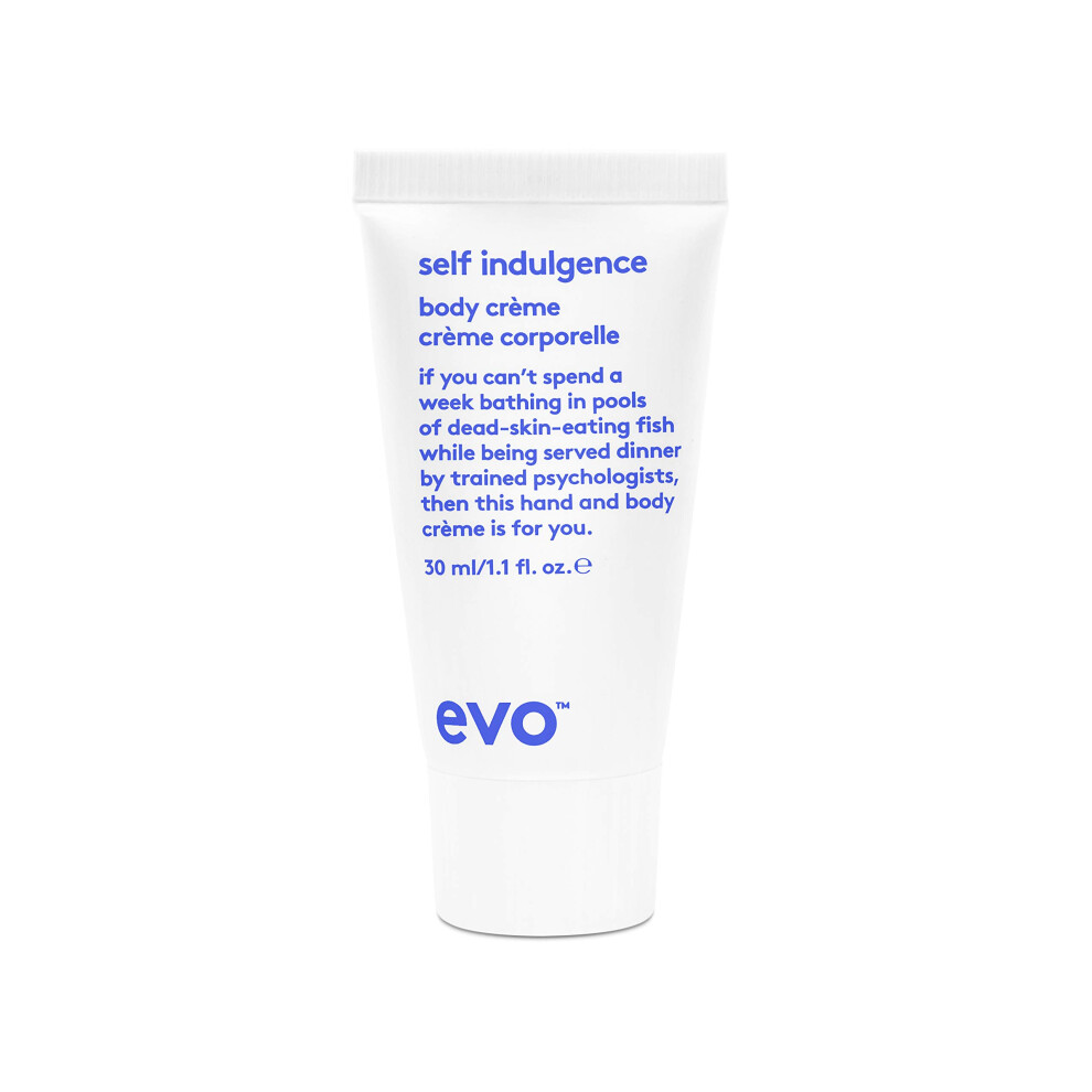 Self Indulgence Body Moisturising Creme - Gentle Hydrating Cream and Nourishing Bath Cleanser Natural Deep Soothing Sensitive Dry Skin - Travel Size,