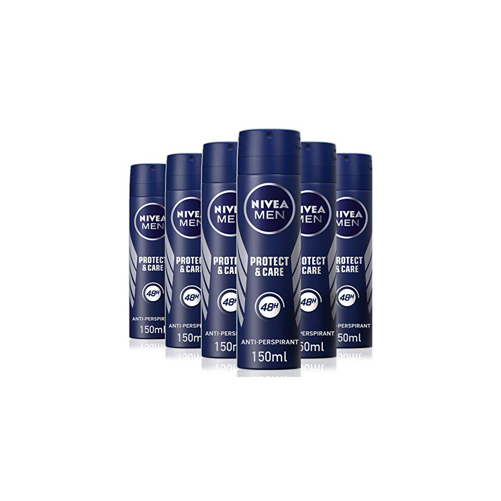 Men Protect and Care Anti-Perspirant Deodorant Spray 150 ml - Pack of 6