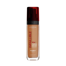 Liquid Foundation, Full Coverage, Lasting Wear, With Vitamin C and SPF 25, Infallible 32H Fresh Wear, 355 Sienna