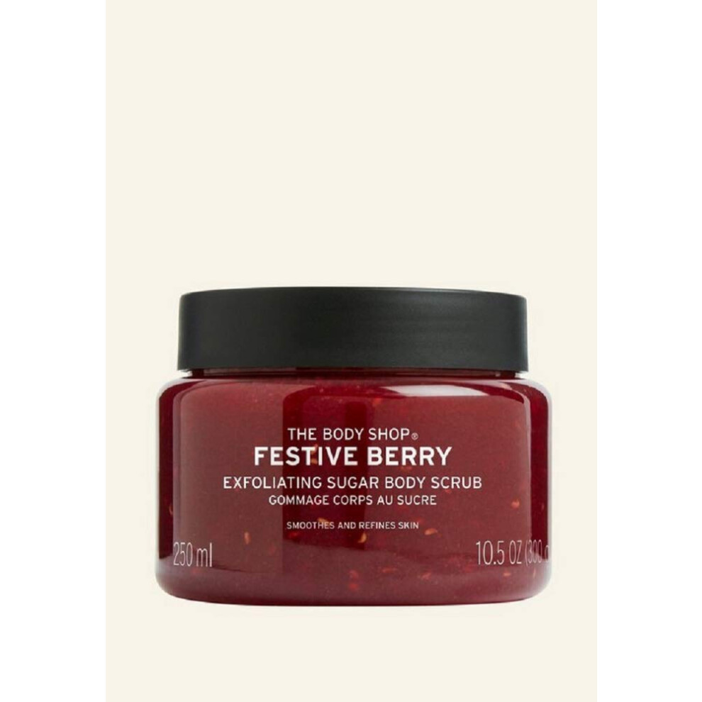 Warm Festive Berry BODY SCRUB 200ml Special Edition 2020 SWEET, TANGY AND FRUITY SCENT VEGAN