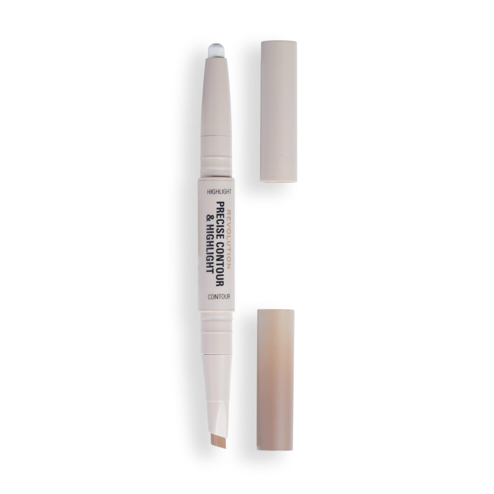 Revolution Beauty, Precise Contour & Highlight Stick, All-In-One Face Makeup Product, Highly Blendable with Matte Finish, Vegan & Cruelty-Free, Medium-image-OPC-PFJJWY7-NEW