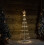 Snow Time 1.35m Light up Cone Tree with 160 Warm White LEDs and Timer Function 1