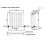 (Anthracite, 600 x 604mm - Single) Flat Panel Radiators Horizontal Vertical Heater 7