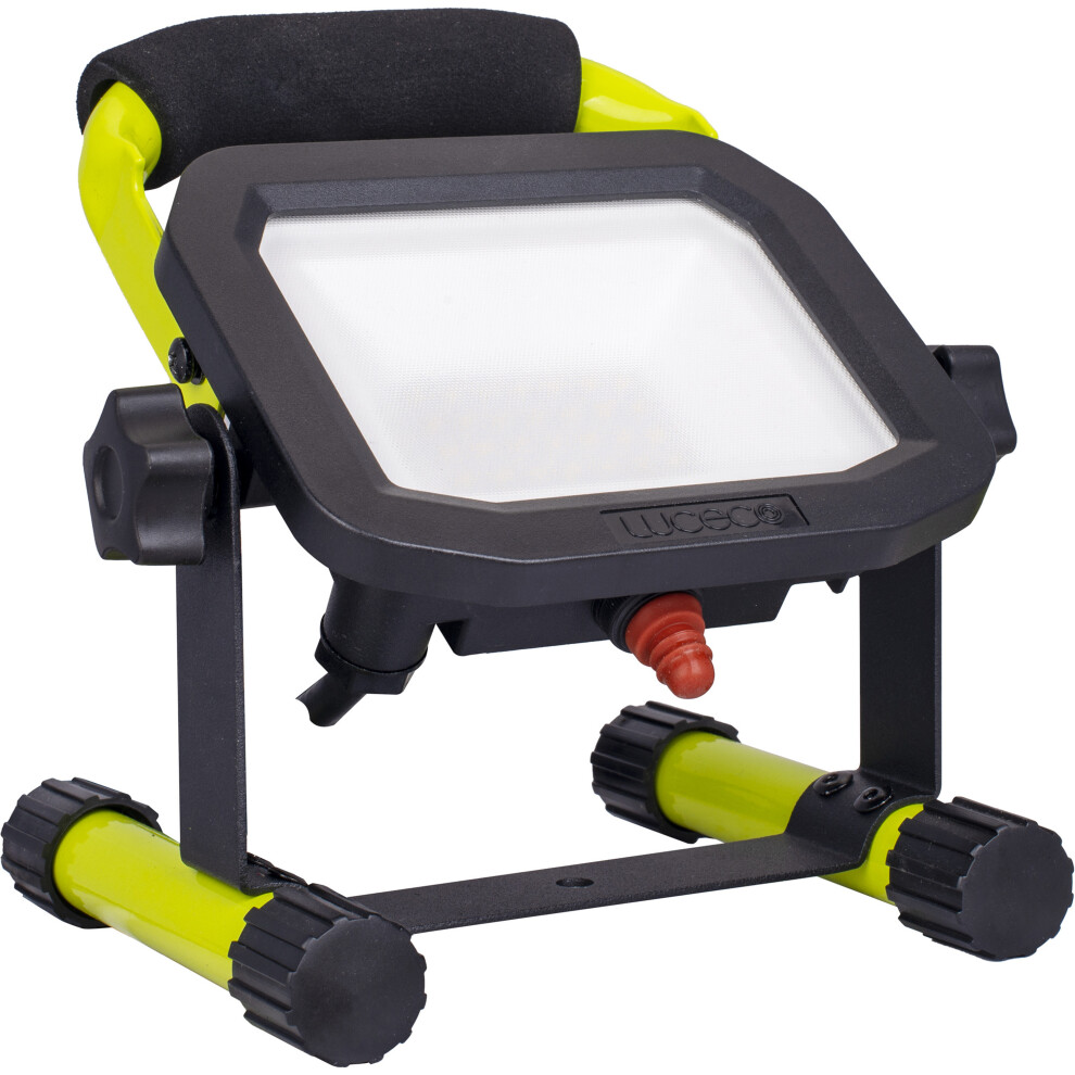 Luceco Castra Portable LED Worklight with 2M Cable, 2200lm, 20W, 5000K