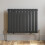 (Anthracite, 600 x 756mm - Single) Flat Panel Radiators Horizontal Vertical Heater 3