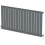 (Anthracite, 600 x 1212mm - Single) Flat Panel Radiators Horizontal Vertical Heater 5