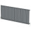(Anthracite, 600 x 1440mm - Single) Flat Panel Radiators Horizontal Vertical Heater 5
