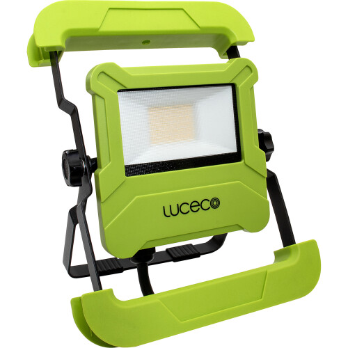 Luceco Luceco Foldable Compact Worklight with 13A Power Socket 30W, 2400lm