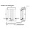 (Anthracite, 600 x 456mm - Double) Flat Panel Radiators Horizontal Vertical Heater 6