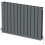 (Anthracite, 600 x 912mm - Double) Flat Panel Radiators Horizontal Vertical Heater 4