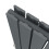 (Anthracite, 600 x 1064mm - Double) Flat Panel Radiators Horizontal Vertical Heater 5