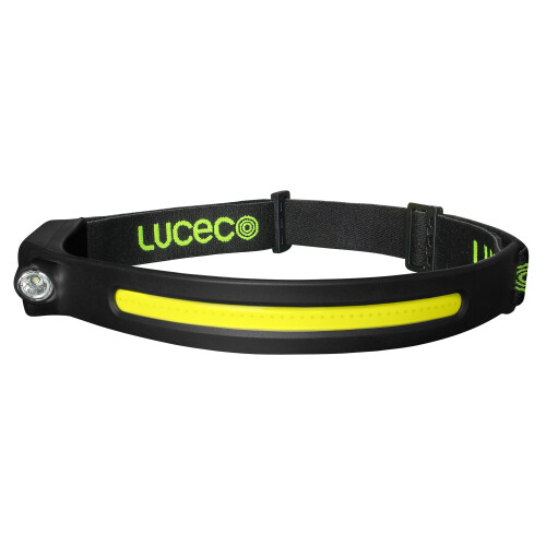 Luceco Luceco Flexible USB Rechargeable Head Torch with Motion Sensor, 350lm 2