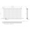 (Anthracite, 600 x 1064mm - Double) Flat Panel Radiators Horizontal Vertical Heater 6