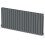 (Anthracite, 600 x 1444mm - Double) Flat Panel Radiators Horizontal Vertical Heater 5