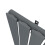(Anthracite, 1600 x 300mm - Single) Flat Panel Radiators Horizontal Vertical Heater 4