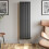 (Anthracite, 1600 x 452mm - Single) Flat Panel Radiators Horizontal Vertical Heater 3