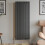 (Anthracite, 1600 x 604mm - Single) Flat Panel Radiators Horizontal Vertical Heater 3