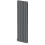 (Anthracite, 1600 x 456mm - Double) Flat Panel Radiators Horizontal Vertical Heater 5