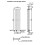 (Anthracite, 1800 x 456mm - Double) Flat Panel Radiators Horizontal Vertical Heater 6