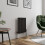 (Black, 600 x 456mm - Single) Flat Panel Radiators Horizontal Vertical Heater 1