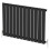 (Black, 600 x 908mm - Single) Flat Panel Radiators Horizontal Vertical Heater 4