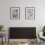 (Black, 600 x 1440mm - Single) Flat Panel Radiators Horizontal Vertical Heater 3