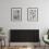 (Black, 600 x 1444mm - Double) Flat Panel Radiators Horizontal Vertical Heater 3