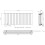 (Black, 600 x 1444mm - Double) Flat Panel Radiators Horizontal Vertical Heater 5