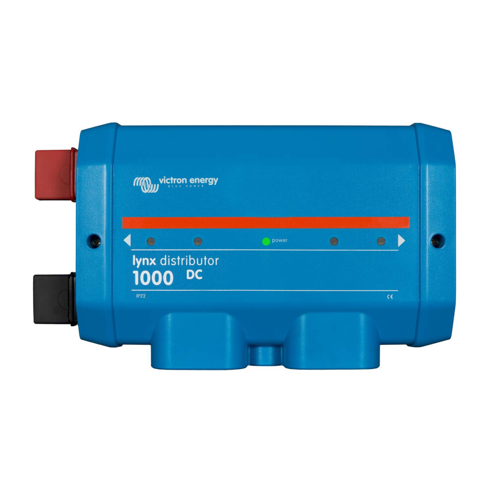Victron Energy Lynx Distributor M10 Modular Dc Dual Busbars With Cover & Gx Connect Lyn060102010 8719076057628