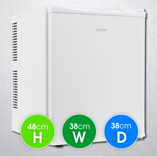 Abode Mini Drinks Cooler 25L Quiet Table Top White A25THBC102W 2