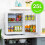 Abode Mini Drinks Cooler 25L Quiet Table Top White A25THBC102W 4