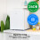 Abode Mini Drinks Cooler 25L Quiet Table Top White A25THBC102W 5