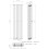 (Black, 1600 x 456mm - Double) Flat Panel Radiators Horizontal Vertical Heater 5